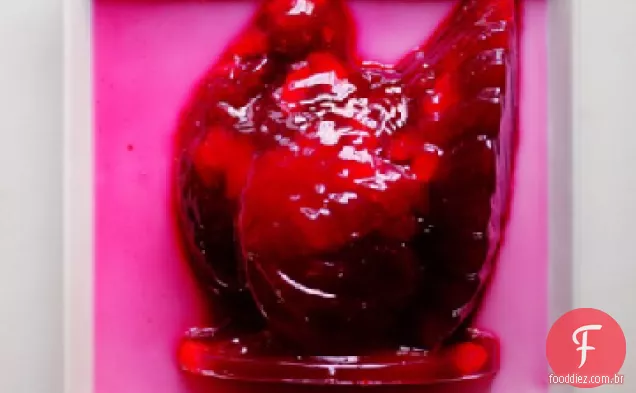 Gelatina Cranberry-Romã
