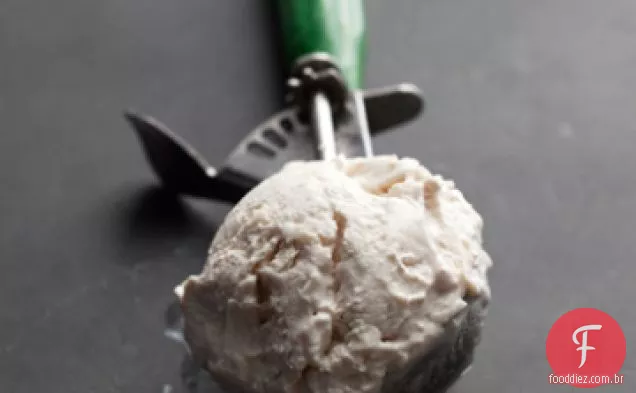 Iogurte De Coco congelado com canela