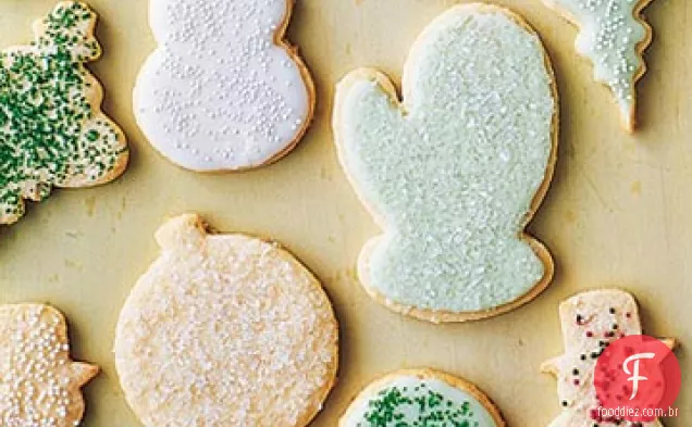 Biscoitos De Açúcar De Coco