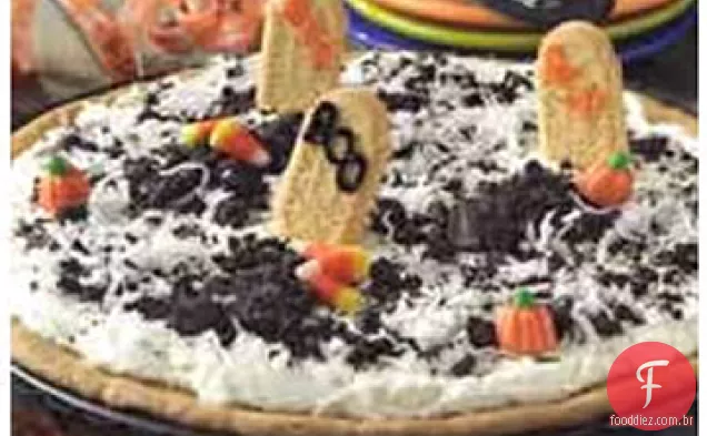 Spooky Graveyard Sobremesa Pizza