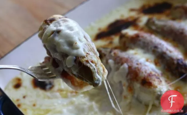 Endive Prosciutto Gratin