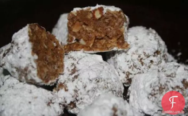 Chocolate Kahlua Snowballs