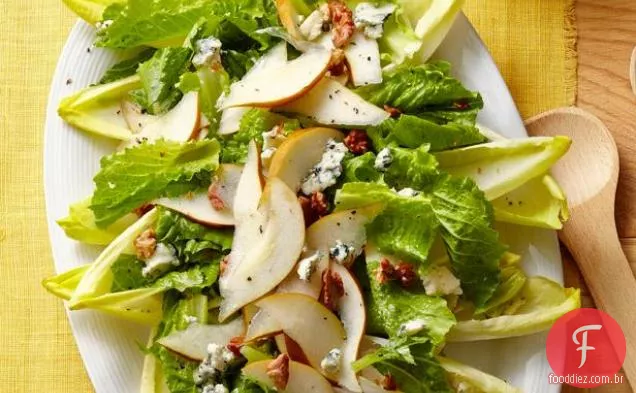 Salada Endive e pêra