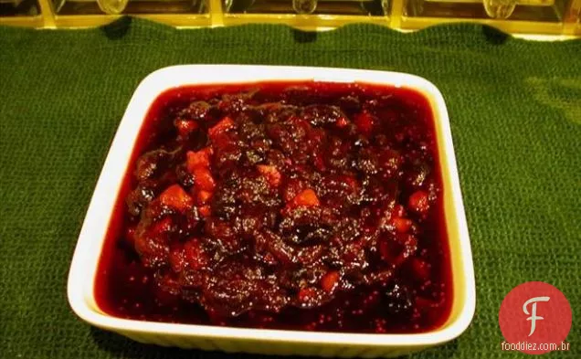 Bolinhos de Cranberry ou pão de pão