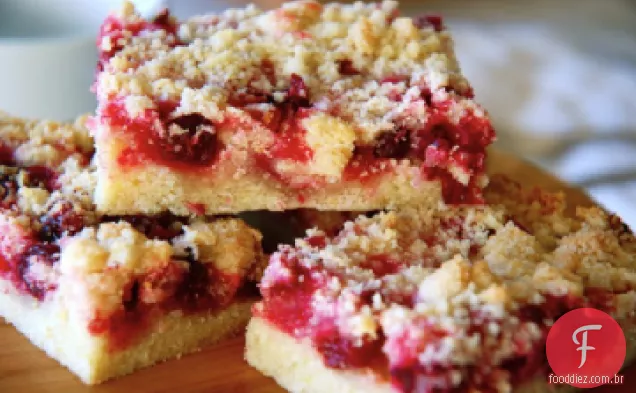 Cranberry Crumb Squares