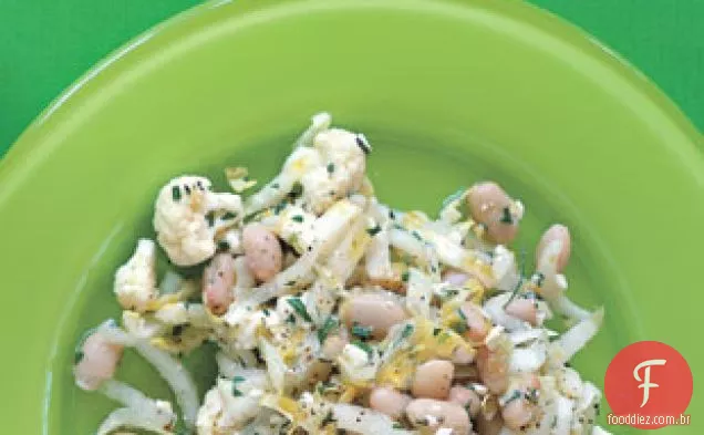 Couve-Flor, Feijão Branco E Salada Feta