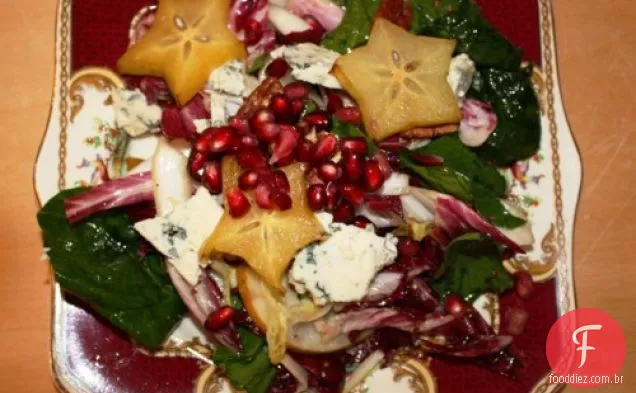 Salada De Romã De Outono