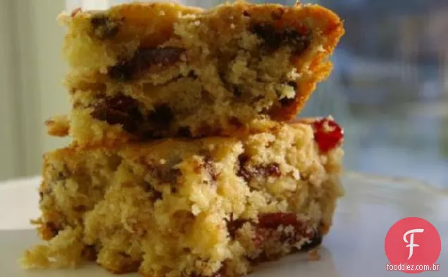 Barras De Chocolate, Cranberry E Aveia