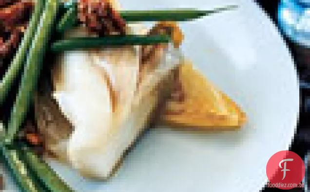 Endívias assadas com Verts Haricots