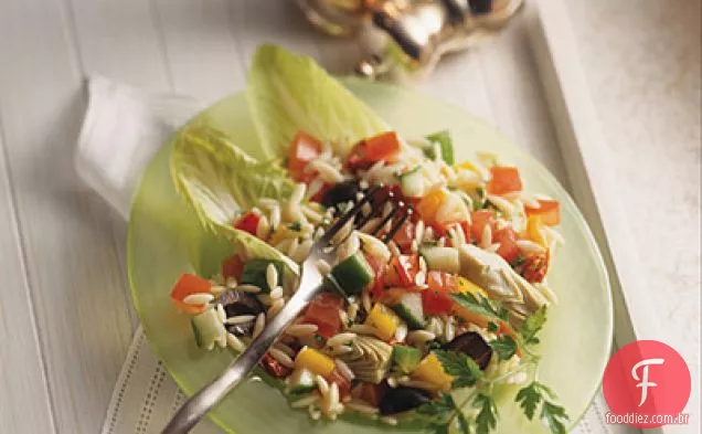 Salada De Macarrão Com Limão Mediterrâneo