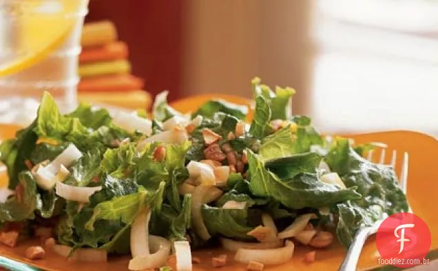 Endive, alface doce e Salada De Caju