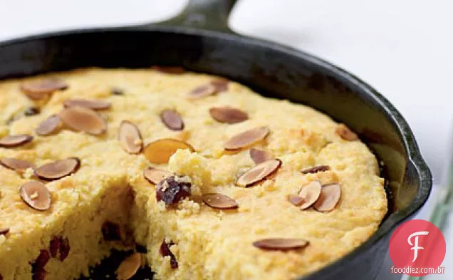 Pão De Milho Amêndoa-Cranberry