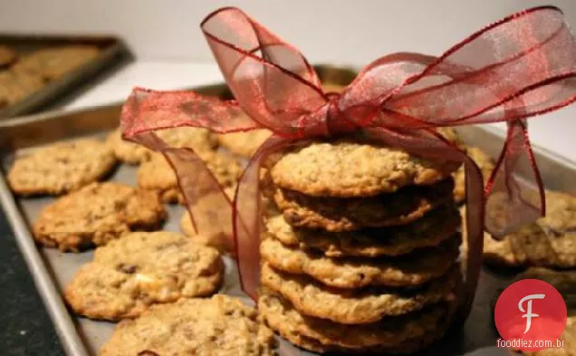 Biscoitos De Aveia Com Cranberry
