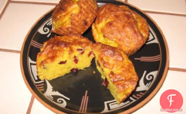Muffins De Cranberry Verdadeiramente Laranja