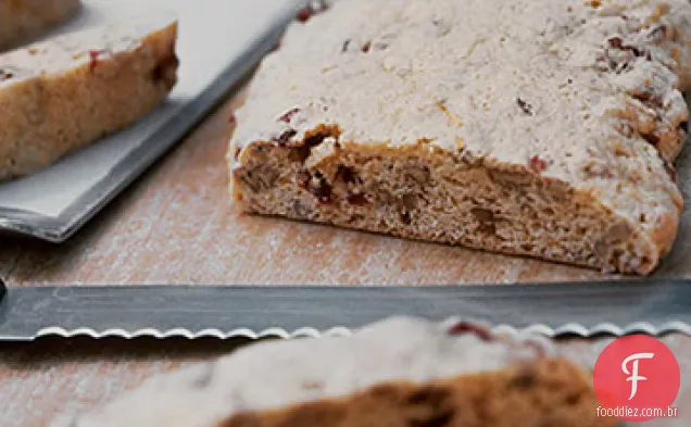 Pecan-Cranberry Biscotti