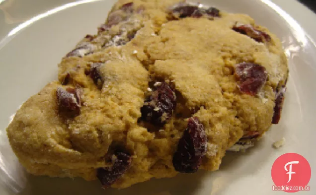 Cranberry Whole Wheat Scones, Diabético Amigável