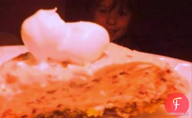 Bolo de Creme de esponja e baunilha