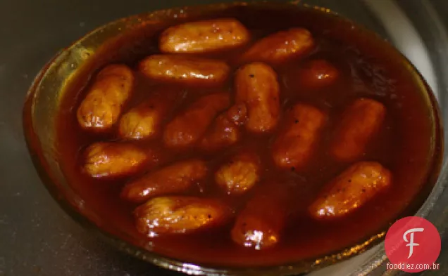 Cranberry-Sauced Franks