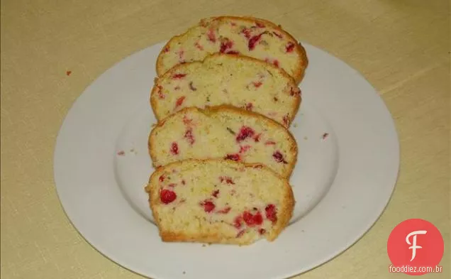 Pudim Pão Cranberry