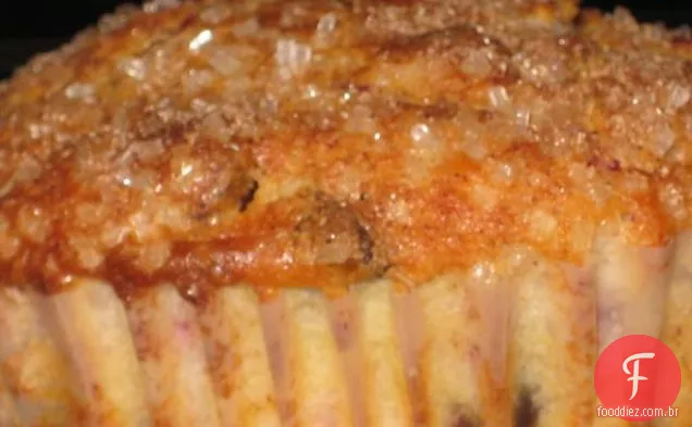 Bolo De Libra De Cranberry-Amêndoa