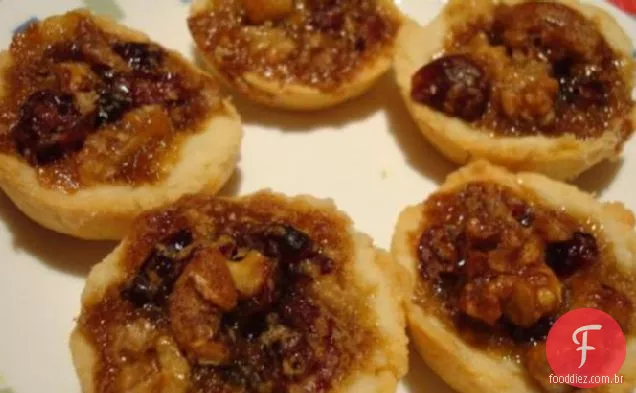 Natal Cranberry-Nut Tassies (Mini)