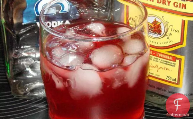 Peras com xarope de bordo, nozes e Cranberries-microondas