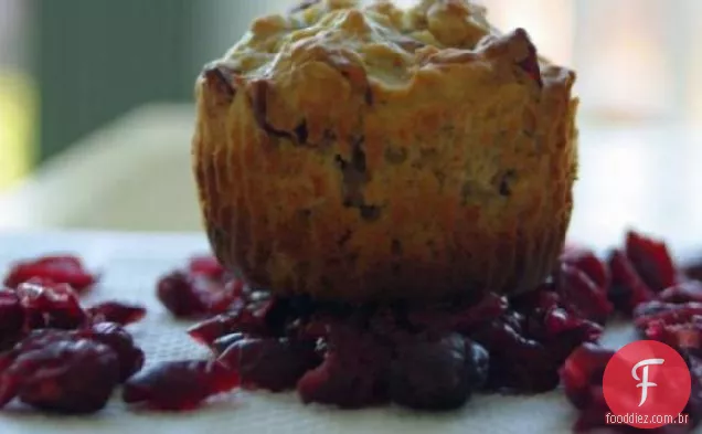 Muffins De Aveia E Cranberry