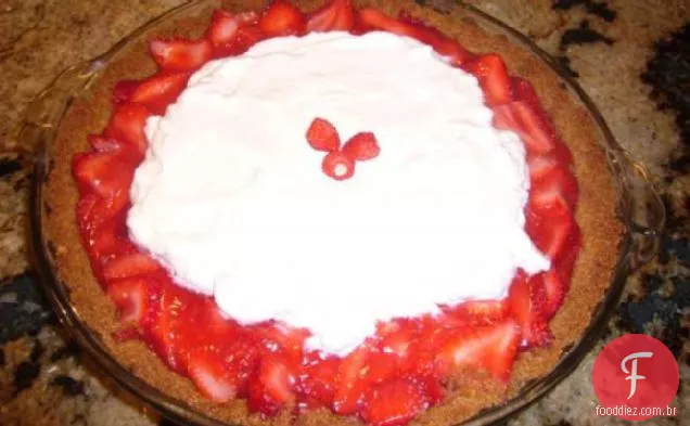 Torta Fresca Do Icebox Da Morango