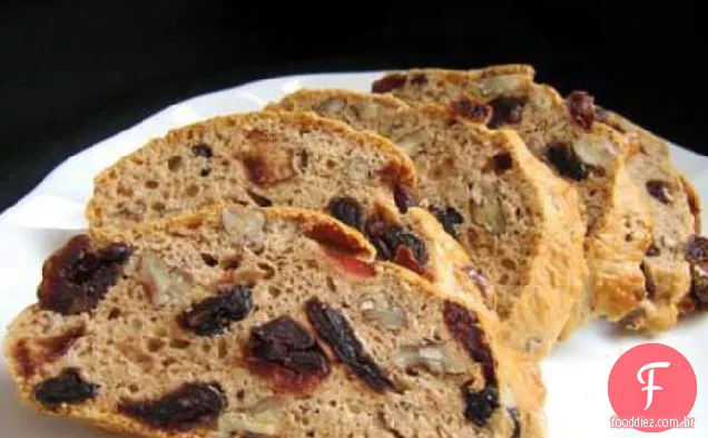 Cranberry-Almond Biscotti Light / Versão Diabética