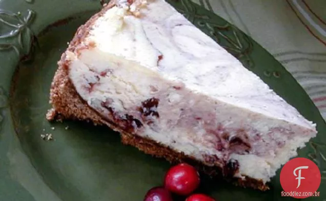 Cheesecake De Cranberry Rodado