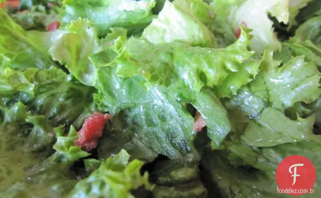 Salada Endive E Frisee Com Vinagrete De Trufa
