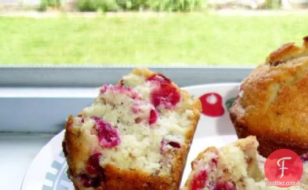 Bolinhos De Laranja Cranberry