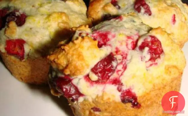 Bolinhos De Laranja Cranberry