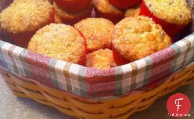 Bolinhos De Laranja Cranberry