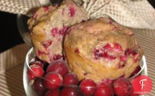 Bolinhos De Laranja Cranberry