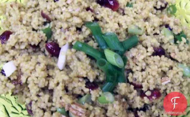 Cuscuz Curry Com Cranberries Secas