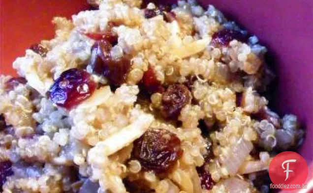 Quinoa Pilaf Com Cranberries
