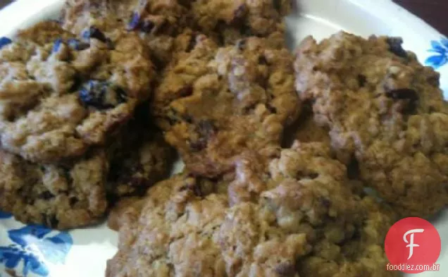 Biscoitos De Aveia Secos Com Cranberry-Walnut