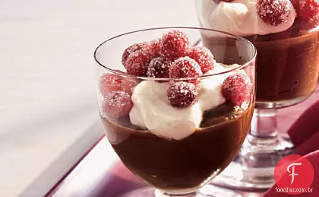 Chocolate-Cranberry Parfaits
