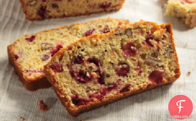 Cranberry-Receita De Pão Rápido Laranja