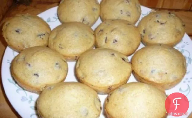 Muffins De Cranberry De Milho (Sem Trigo)