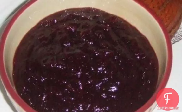 Molho Caseiro De Cranberry