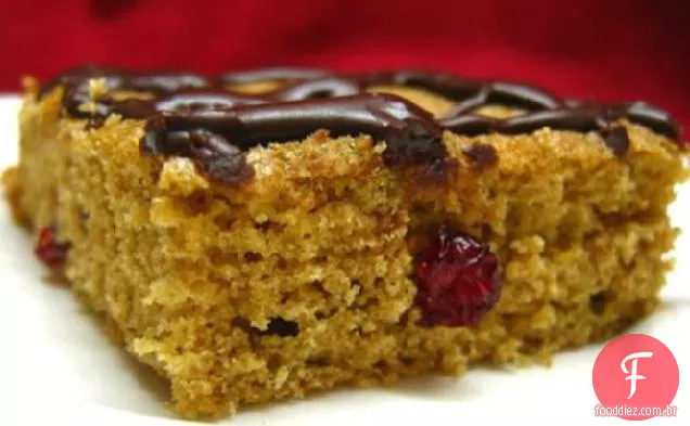 Chocolate-Glazed Cranberry Loiros