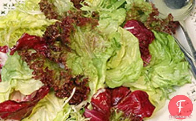 Salada Verde Com Vinagrete Básico