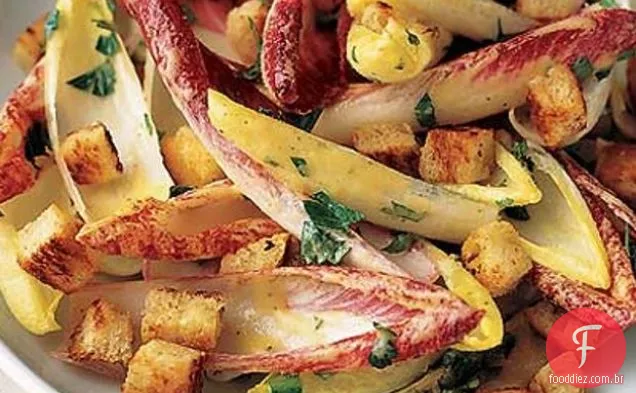 Salada Endive Com Vinagrete De Mostarda Clássico