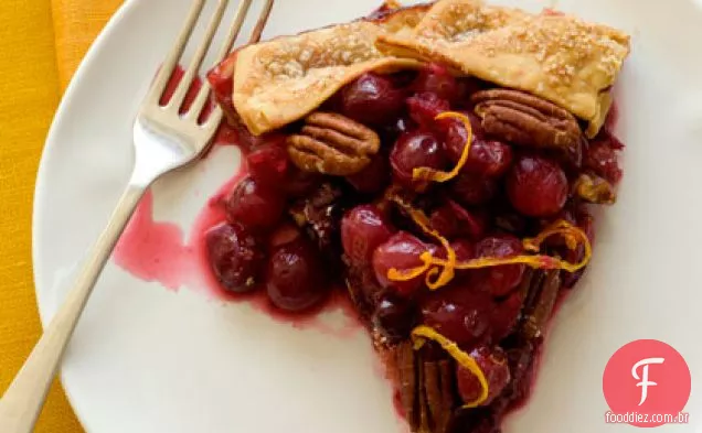 Torta Rústica De Cranberry