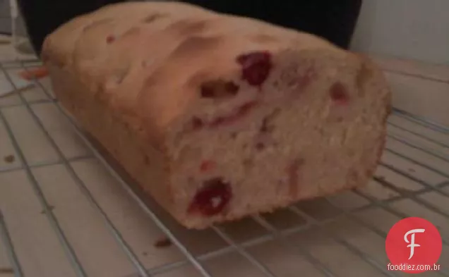 Pão de Cranberry e laranja