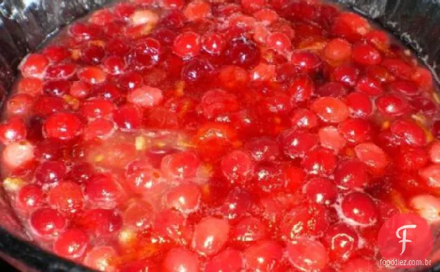 Molho De Cranberry Laranja