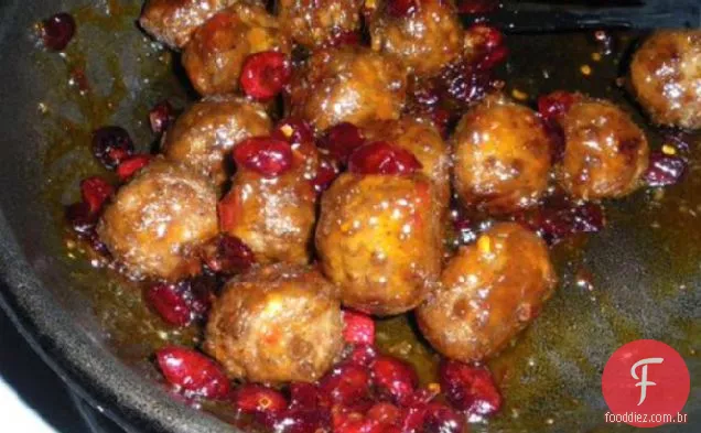 Almôndegas Vitrificadas Cranberry