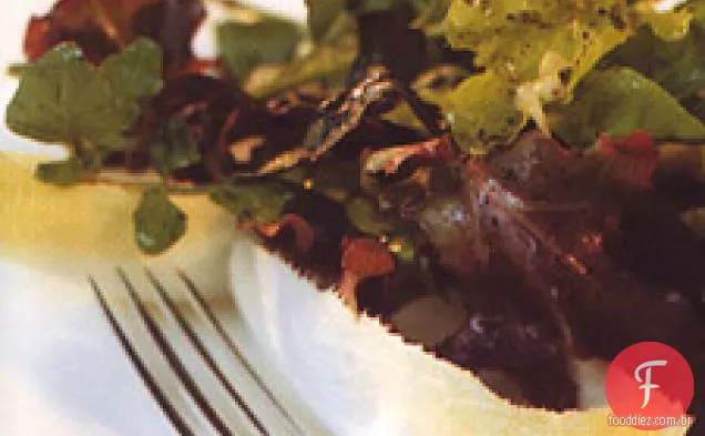 Verdes De Outono Com Vinagrete De Cidra